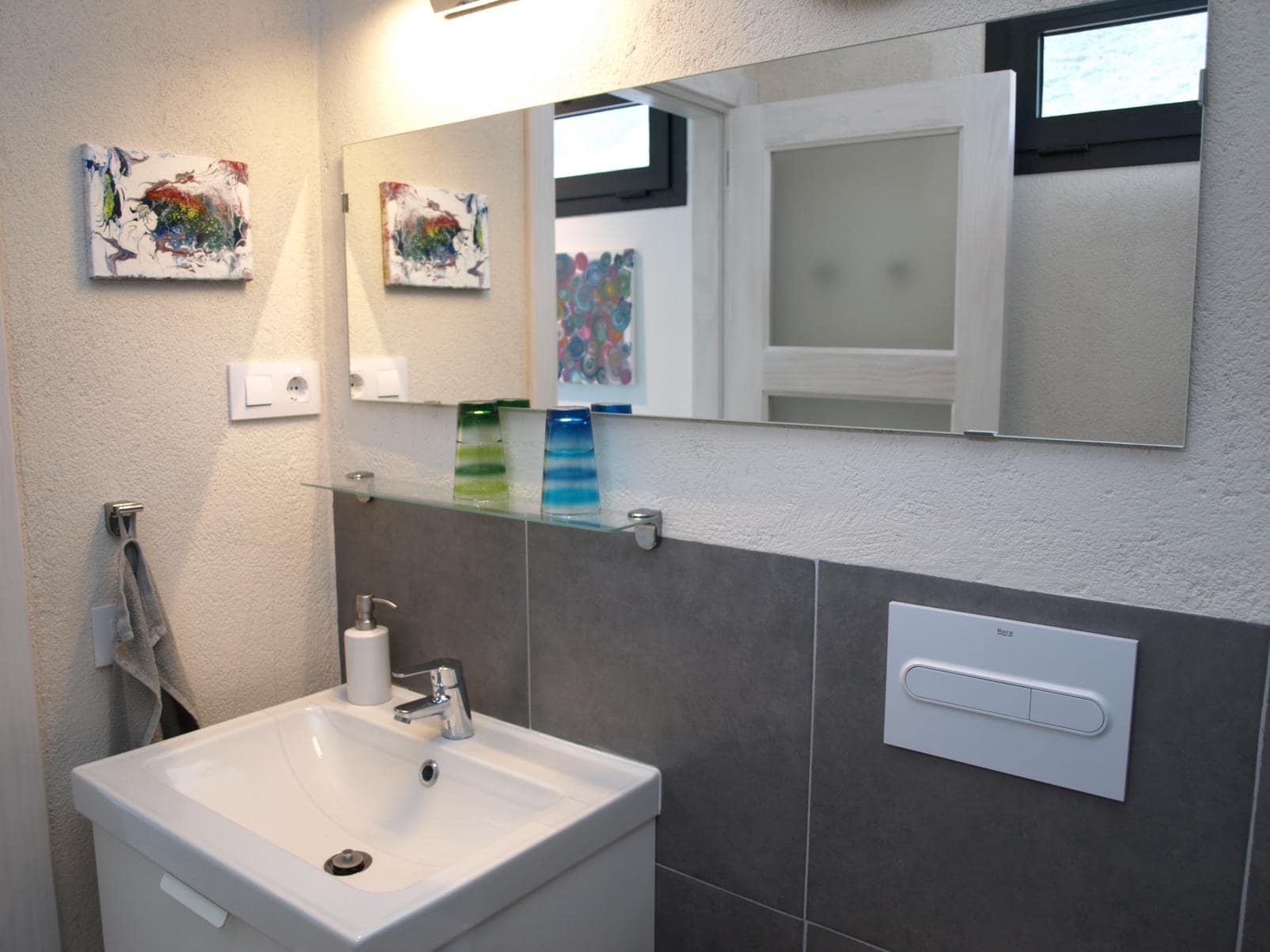 bath & toilet area